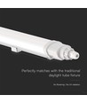 120cm 36W waterdicht compleet LED-armatuur, doorvoerbedraad - IP65
