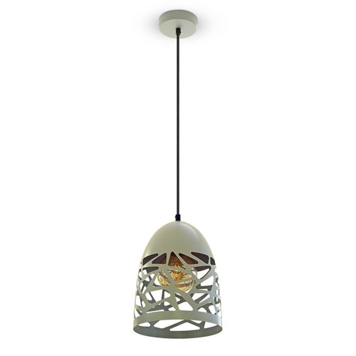 V-Tac hanglamp - Mat grijs, metaal, E27