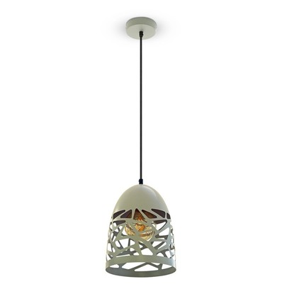 V-Tac hanglamp - Mat grijs, metaal, E27