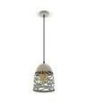 V-Tac hanglamp - Mat grijs, metaal, E27