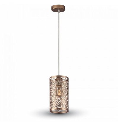 V-Tac hanglamp - Goud, metaal, E27