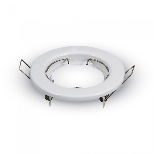 2st MR16 of GU10 Downlight kit - Zonder lichtbron, glanzend wit, Gat: Ø6,5 cm, Afm: Ø8 cm