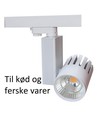 30W 3-fase spanningsrail spot - 2700lm, Voor vlees