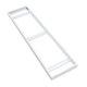 Frame voor 120x30 LED-paneel - Geleverd als geheel, witte rand
