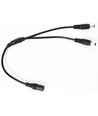 DC-kabel splitter - Voor LED-strips, 5V-48V, zwart