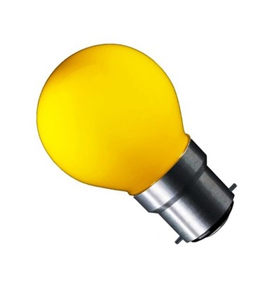 B22 1,8W CARNI LED-lamp - Geel