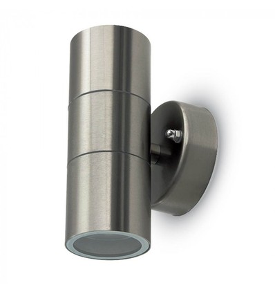V-Tac wandlamp met op- en neerwaarts licht - IP44 buiten, GU10 fitting, zonder lichtbron