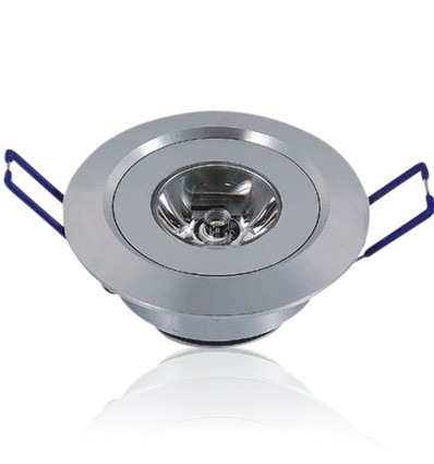 1,5W Ø5,2cm liftspot - Gat: Ø4,2 cm, Afmetingen: Ø5,2 cm, 25° stralingshoek, 2m snoer