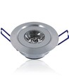 1,5W Ø5,2cm liftspot - Gat: Ø4,2 cm, Afmetingen: Ø5,2 cm, 25° stralingshoek, 2m snoer