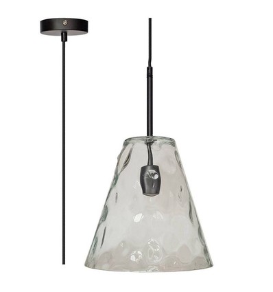 V-Tac moderne hanglamp - Kegelvormig glas, Ø27 cm, E27