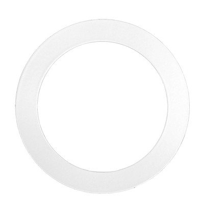 Vergrotingsring - Gat: Ø7,7 cm, Afmeting: 12,5 cm, mat wit, passend voor Inno88