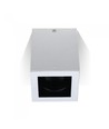 Plafondlamp GU10 - IP20, vierkant, wit, zonder lichtbron
