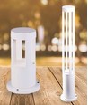 V-Tac 10W LED tuinlamp - Zwart, 25 cm, IP65, 230V