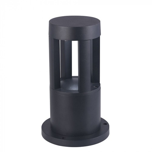 V-Tac 10W LED tuinlamp - Zwart, 25 cm, IP65, 230V