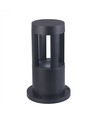 V-Tac 10W LED tuinlamp - Zwart, 25 cm, IP65, 230V