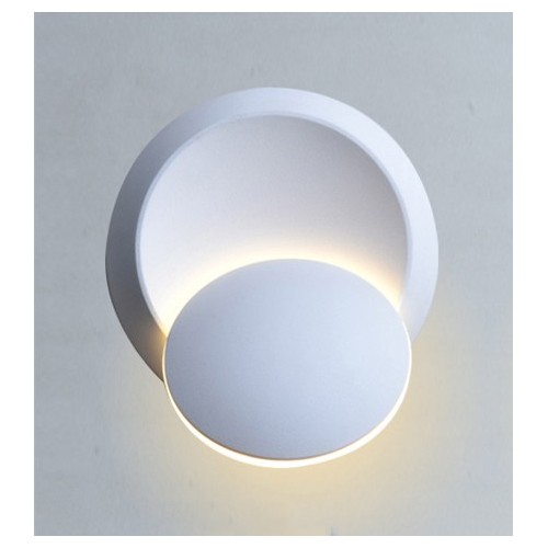 5W LED witte wandlamp - IP20 binnen, rond, draaibaar, incl. lichtbron