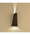 6W LED wandlamp - IP65 buiten, zwart, incl. lichtbron