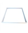 Frame voor 60x60 LED-paneel - Snelle schroefloze montage, witte rand