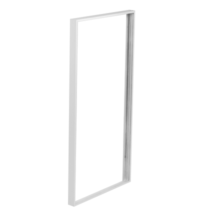 Frame voor 120x60 LED-paneel - Snelle schroefloze montage, witte rand