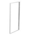 Frame voor 120x60 LED-paneel - Snelle schroefloze montage, witte rand