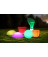 V-Tac RGB LED plantenpotverhoger - Oplaadbaar, met afstandsbediening, 28x28x29 cm