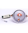 30W Ø22,5cm LED spotlight - Zaaggat: Ø19,5 cm, Afmetingen: Ø22,5 cm, 3 cm hoog, Samsung LED chip