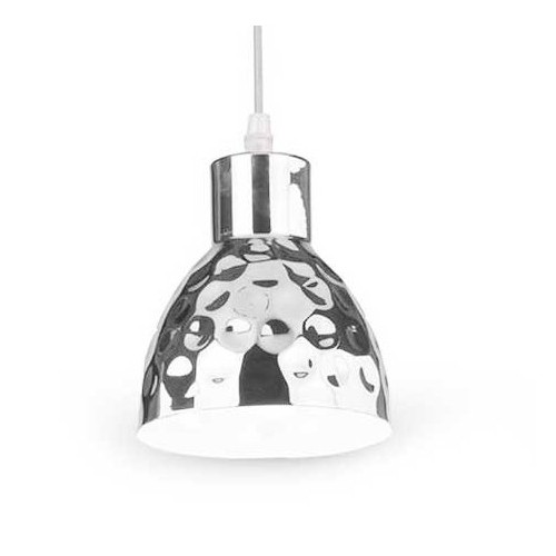 V-Tac koperen hanglamp - Chroom kleur, Ø15 cm, E27
