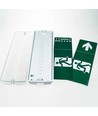 V-Tac 4W LED noodbewaking - Voor wandmontage 190 lumen, inclusief batterij en pictogrammen