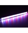 0,5m 10,5W Waterdicht aluminium profiel voor kweek - 24V DC, IP65, 3:1 rood/blauw verhouding, met stekker