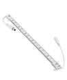 0,5m 8W Waterdicht alu profiel - 24V DC, IP65, Met stekker