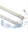 0,5m 8W Waterdicht alu profiel - 24V DC, IP65, Met stekker