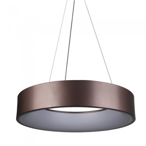 30W dimbare LED-kroonluchter - Koffiekleurig, zacht licht, warm wit