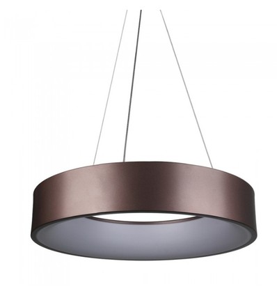 30W dimbare LED-kroonluchter - Koffiekleurig, zacht licht, warm wit