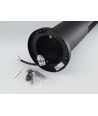 V-Tac 10W LED tuinlamp - Zwart, 25 cm, IP65, 230V