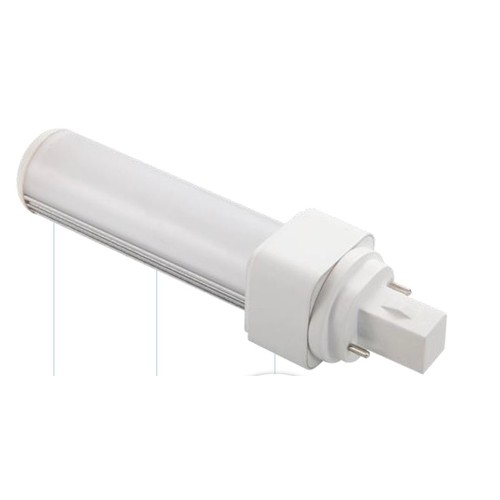 G24D 9W LED-lamp - Direct/Ballast compatibel, 180°, vervangt 26W
