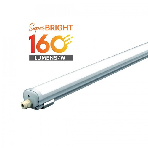 150cm 160lm/W 32W waterdicht compleet LED-armatuur, Doorvoerbedraad - 5120lm, IP65