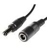 DC Verlengkabel - 50 cm, voor LED-strips, 5V-48V, zwart