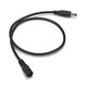 DC Verlengkabel - 50 cm, voor LED-strips, 5V-48V, zwart