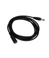 DC Verlengkabel - 3 m, voor LED-strips, 5V-24V, zwart