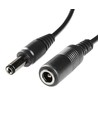 DC Verlengkabel - 3 m, voor LED-strips, 5V-24V, zwart