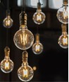E27 6W LED globe lamp - Ø12,5 cm, Samsung LED-chip, filament