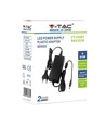 60W / 12V DC voeding voor LED strips - 5A, IP44 vochtige ruimtes