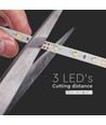5m 4,2W/m LED-strip - 12V DC, 60 LED's per meter