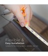 5m 4,2W/m LED-strip - 12V DC, 60 LED's per meter