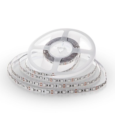 5m 10,8W/m LED-strip - 12V DC, IP20, 60 LED's per meter