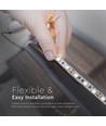 5m 10,8W/m LED-strip - 12V DC, IP20, 60 LED's per meter