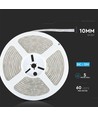 5m 9W/m spatwaterdichte LED-strip - 24V DC, IP65, 60 LED's per meter