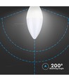 E14 4W LED-lamp - 200° stralingshoek