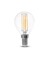 E14 4W LED kogellamp - Filament, P45
