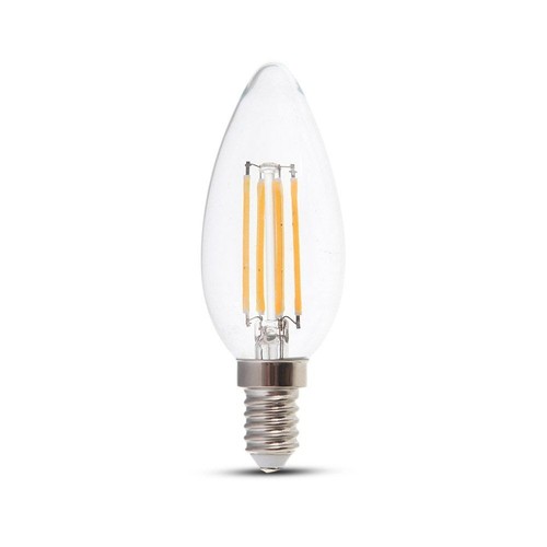 E14 4W LED kaarslamp - Filament